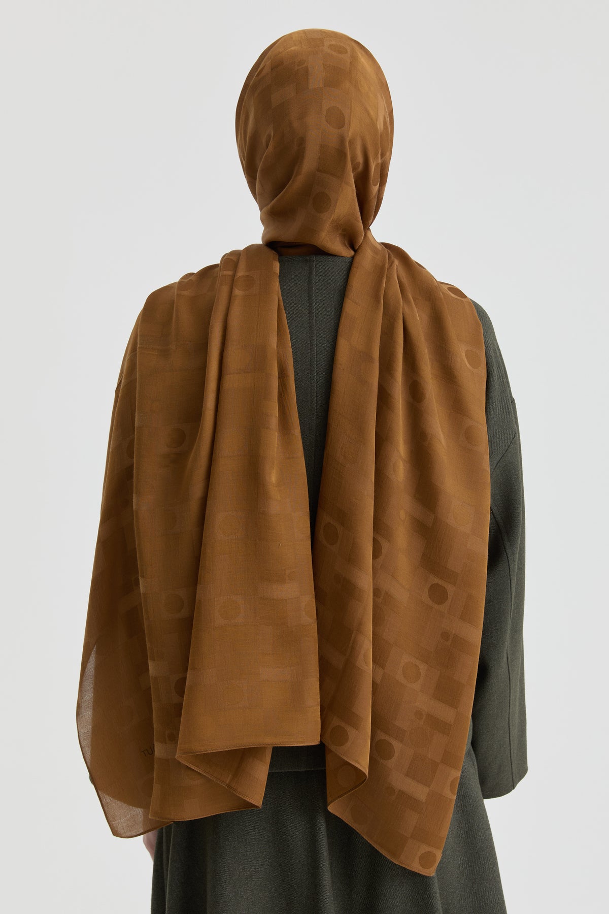 Miray Jakar Natural Şal - Camel TUGBA
