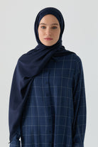 Füruzan Jakar Şal - Lacivert TUGBA