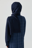 Füruzan Jakar Şal - Lacivert TUGBA