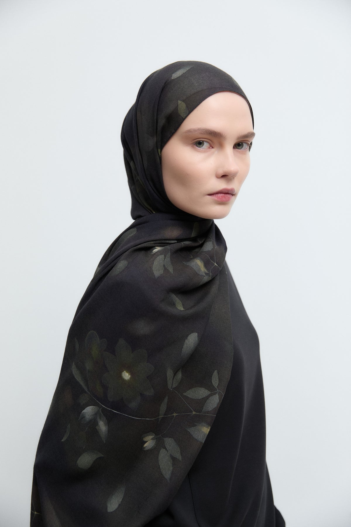 Nisa Natural Şal - Kahve TUĞBA