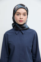 Firuze Twill İpek Eşarp - Acı Kahve TUĞBA