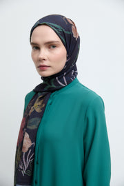 Lalin Natural Şal - Lacivert TUĞBA