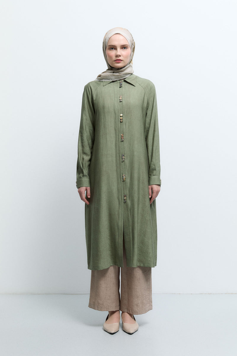 Lalin Natural Şal - Taş TUĞBA