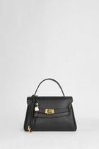 Charmed Flap Handbag - Black