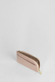 Genuine Napa Leather Card Holder Wallet - Pink