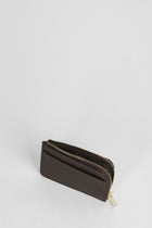 Genuine Napa Leather Card Holder Wallet - Bitter Coffee