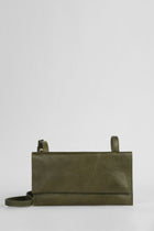 Genuine Napa Leather Wallet Bag - Green