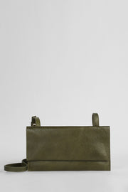 Genuine Napa Leather Wallet Bag - Green