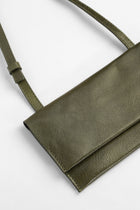 Genuine Napa Leather Wallet Bag - Green