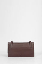 Genuine Napa Leather Wallet Bag - Burgundy