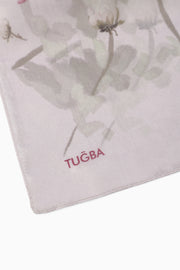 Afitab 100% Voile Silk Scarf - Lilac