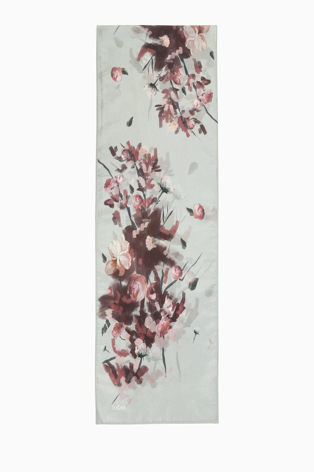 Afitab 100% Voile Silk Scarf - Turquoise