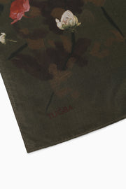Afitab 100% Voile Silk Scarf - Khaki