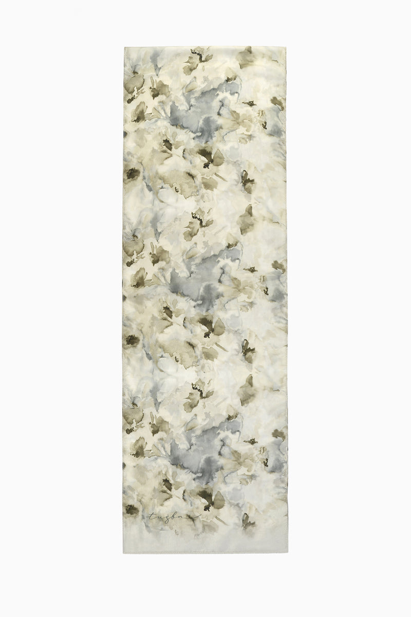 Bahar 100% Silk Scarf - Mint