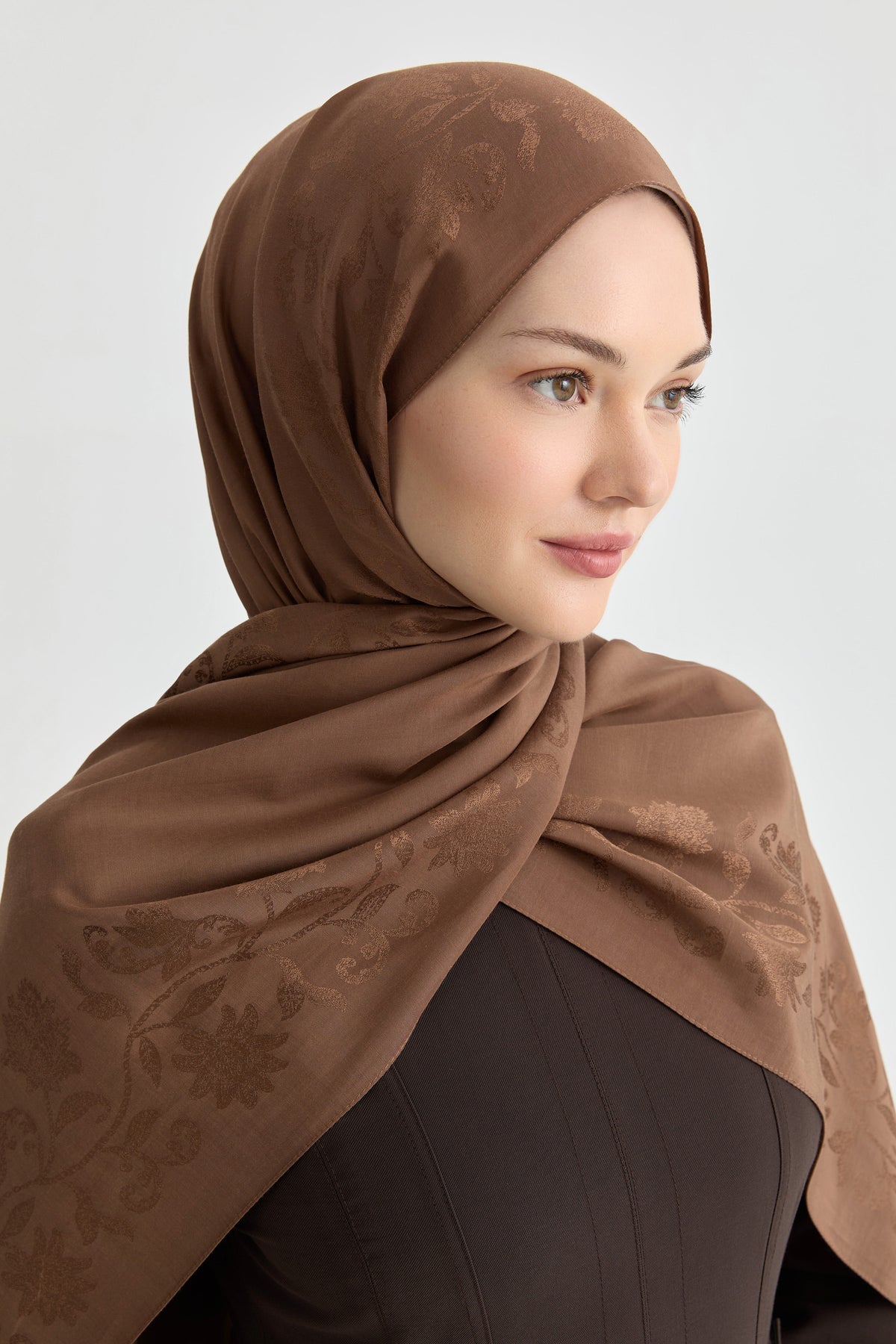 Nevgül Jakar Natural Şal - Camel TUGBA
