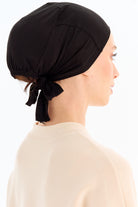 Düz Pamuk Bone - Siyah TUGBA