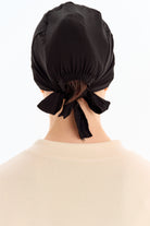 Düz Pamuk Bone - Siyah TUGBA