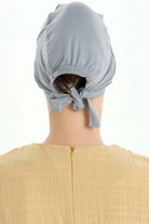 Düz Pamuk Bone - Gri TUGBA