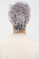 Dantelli Topuz Bone - Gri TUGBA