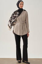 İspanyol Paça Basic Pantolon - Siyah TUGBA