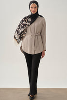 İspanyol Paça Basic Pantolon - Siyah TUGBA