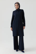 Palazzo Pantolon - Lacivert TUGBA