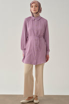 Beli Lastikli Culotte Pantolon - Bej TUGBA