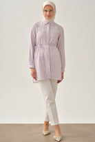 Bel Lastikli Havuç Pantolon - Ekru TUGBA