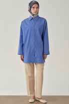 Tek Pile Basic Pantolon - Bej TUGBA