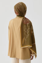 Duble Kollu Kombinli Bluz Ceket Takım - Safran TUGBA