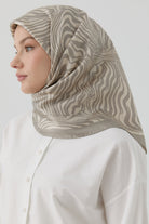 Nilda Twill İpek Eşarp - Taş TUGBA