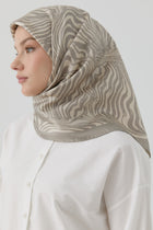 Nilda Twill İpek Eşarp - Taş TUGBA