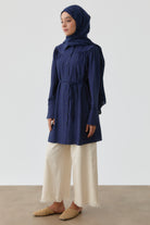 Cepli Paçası Püsküllü Pantolon - Ekru TUGBA