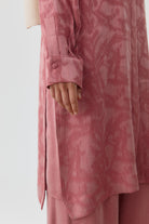 Kombinli Yanları Aller Detaylı Tunik - Gül Kurusu TUGBA