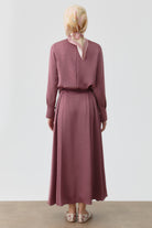 Plikaşe Detaylı Etek - Marsala TUGBA