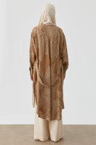 Yaprak Desenli Tunik - Fındık TUGBA