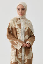 Floral Çiçek Desenli Kimono - Fındık TUGBA