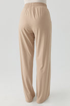 Cepli Örme Pantolon - Bej TUGBA