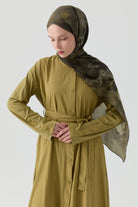 Örme Kombinli Kap - Olive TUGBA