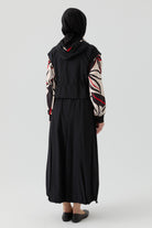 Balon Paraşüt Etek - Siyah TUGBA