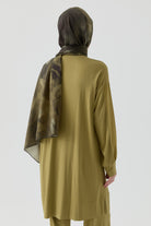 Kombin Detaylı Tunik - Olive TUGBA