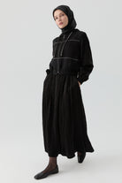 Bomber Ceketli Takım - Siyah TUGBA