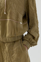 Bomber Ceketli Takım - Olive TUGBA