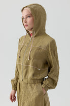 Bomber Ceketli Takım - Olive TUGBA