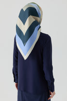 Gizli Patlı Basic Gömlek - Lacivert TUGBA