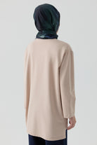 Oversize Bluz - Bej TUGBA