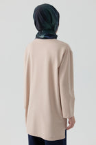 Oversize Bluz - Bej TUGBA