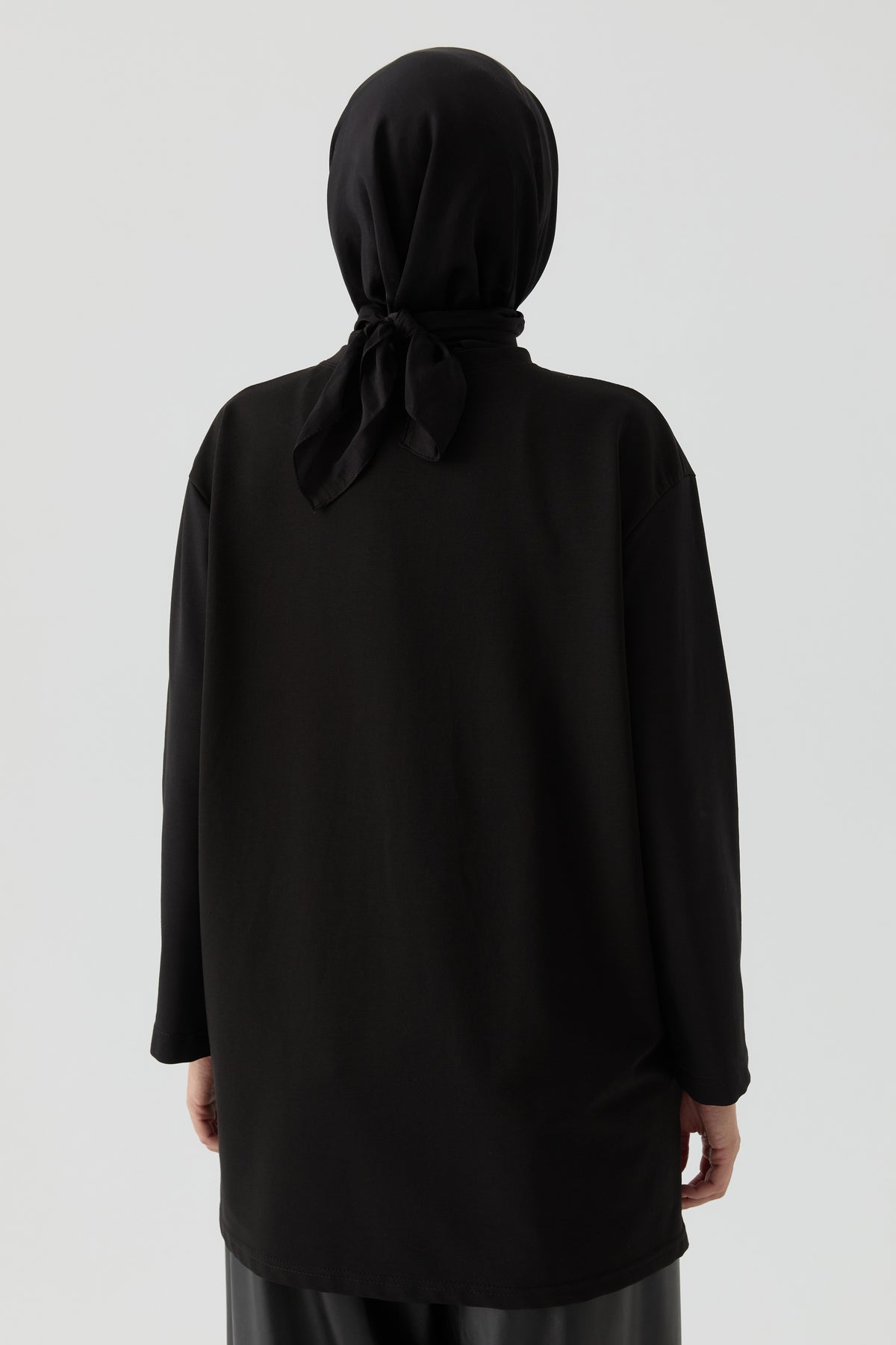 Oversize Bluz - Siyah TUGBA