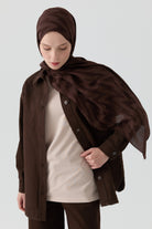 Oversize Yırtmaçlı Tişört - Bej TUGBA