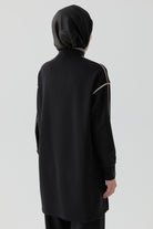 Kombinli Sweatshirt - Siyah TUGBA